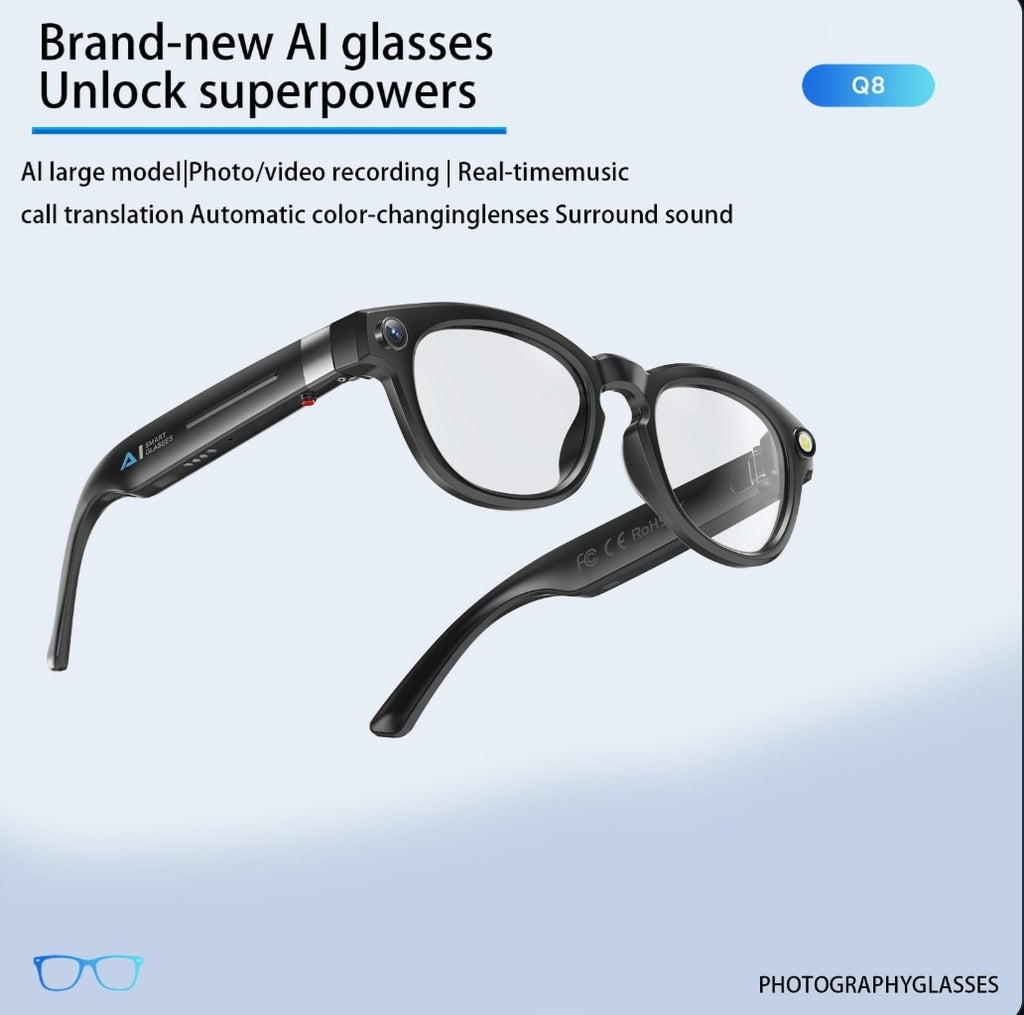 Brand new AI Glasses Unlock superpowers