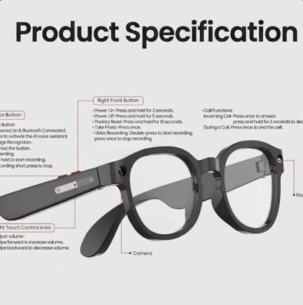 Brand new AI Glasses Unlock superpowers